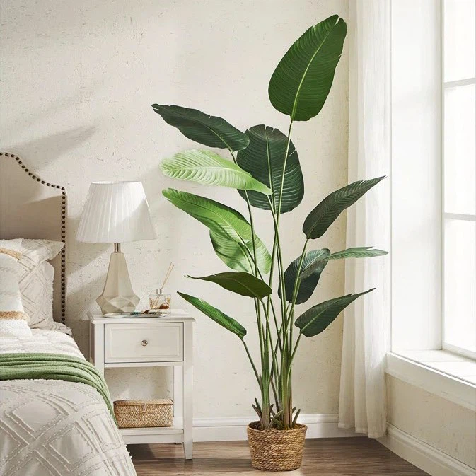 Simulated green plant tree